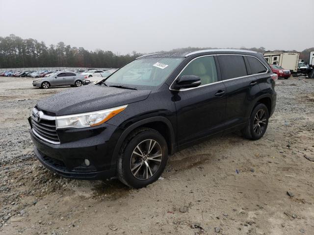Image 1 of 2016 TOYOTA HIGHLANDER XLE 2016 with VIN 5TDKKRFH4GS120556