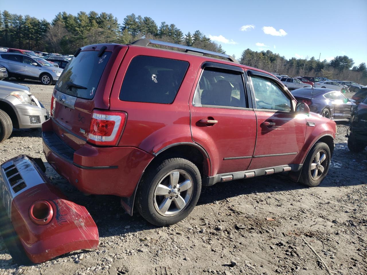 Image 3 of 2011 FORD ESCAPE LIMITED 2011 with VIN 1FMCU9EG7BKA51865