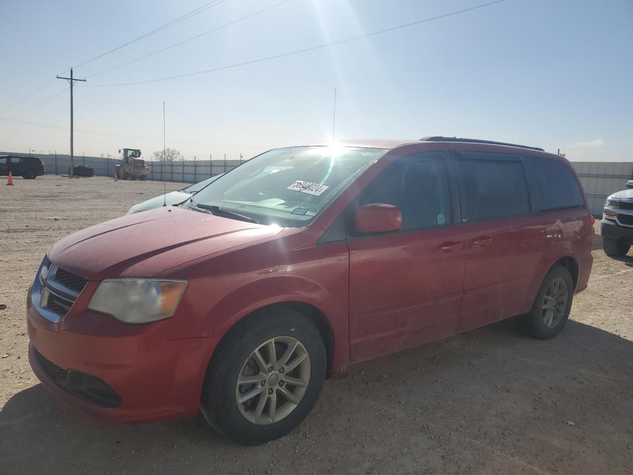 Image 1 of 2013 DODGE GRAND CARAVAN SXT 2013 with VIN 2C4RDGCG5DR804061