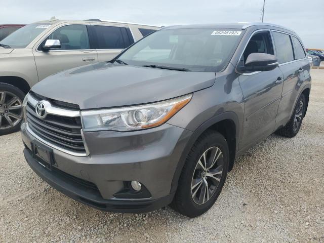 Изображение 2 2016 TOYOTA HIGHLANDER XLE 2016 с VIN 5TDJKRFH6GS500445