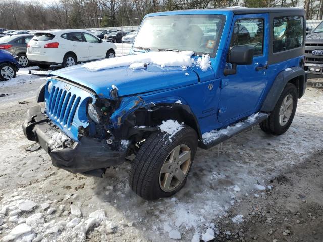 Image 1 of 2015 JEEP WRANGLER SPORT 2015 with VIN 1C4AJWAG9FL590416