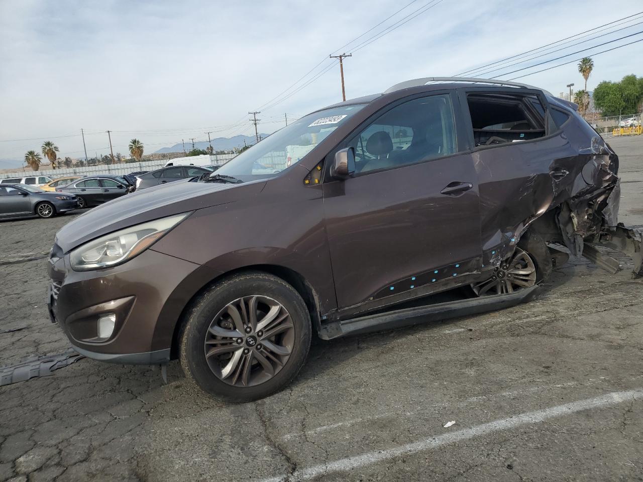 Obraz 1 z 2014 HYUNDAI TUCSON GLS 2014 z VIN KM8JU3AG9EU792800