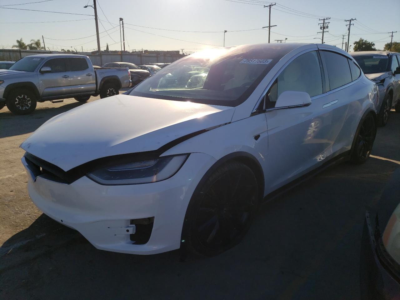Image 1 of 2017 TESLA MODEL X  2017 with VIN 5YJXCBE20HF050017