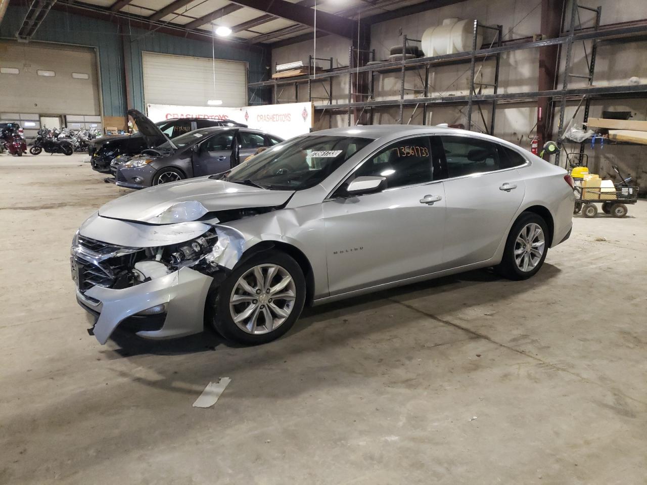 Image 1 of 2020 CHEVROLET MALIBU LT 2020 with VIN 1G1ZD5ST6LF077899
