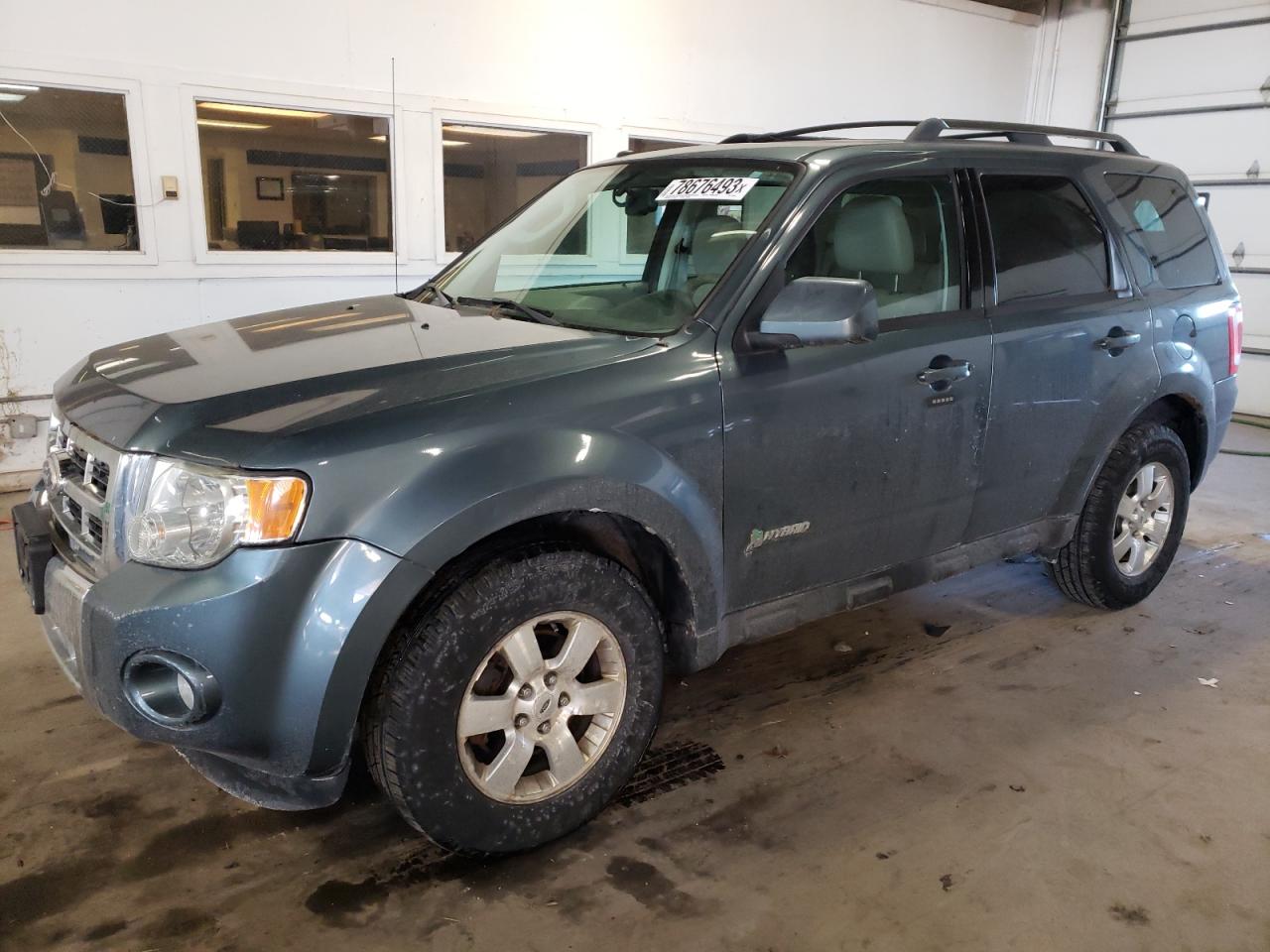 Image 1 of 2011 FORD ESCAPE HYBRID 2011 with VIN 1FMCU5K30BKA59865