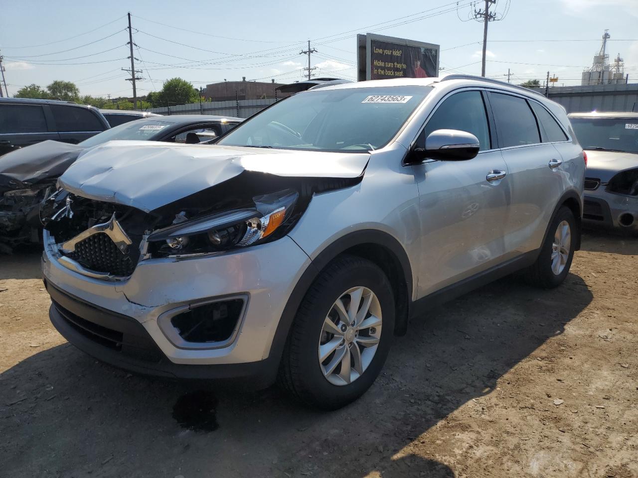 Obraz 1 z 2018 KIA SORENTO LX 2018 z VIN 5XYPG4A37JG416133