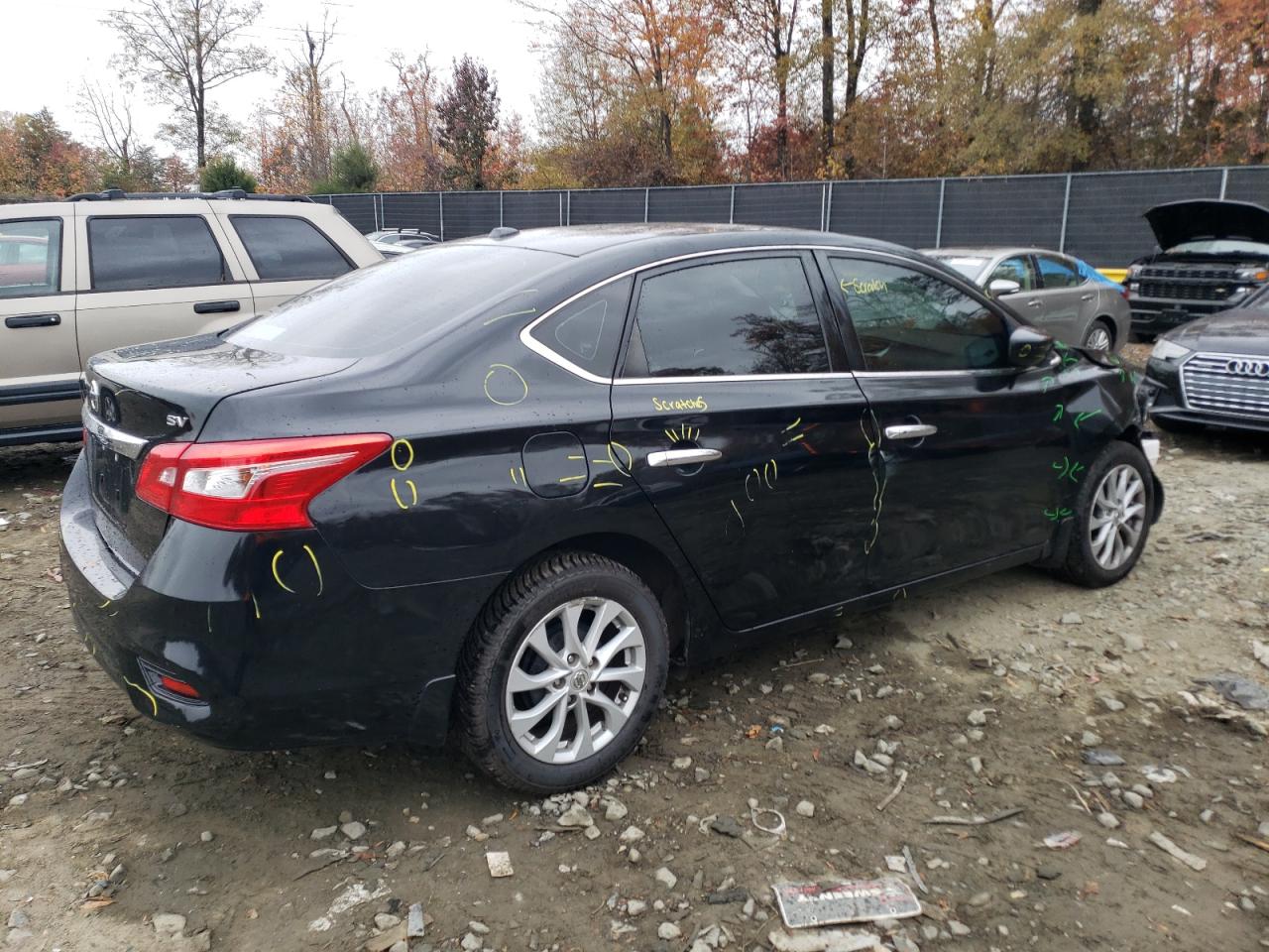 Image 3 of 2019 NISSAN SENTRA S 2019 with VIN 3N1AB7AP3KY273156