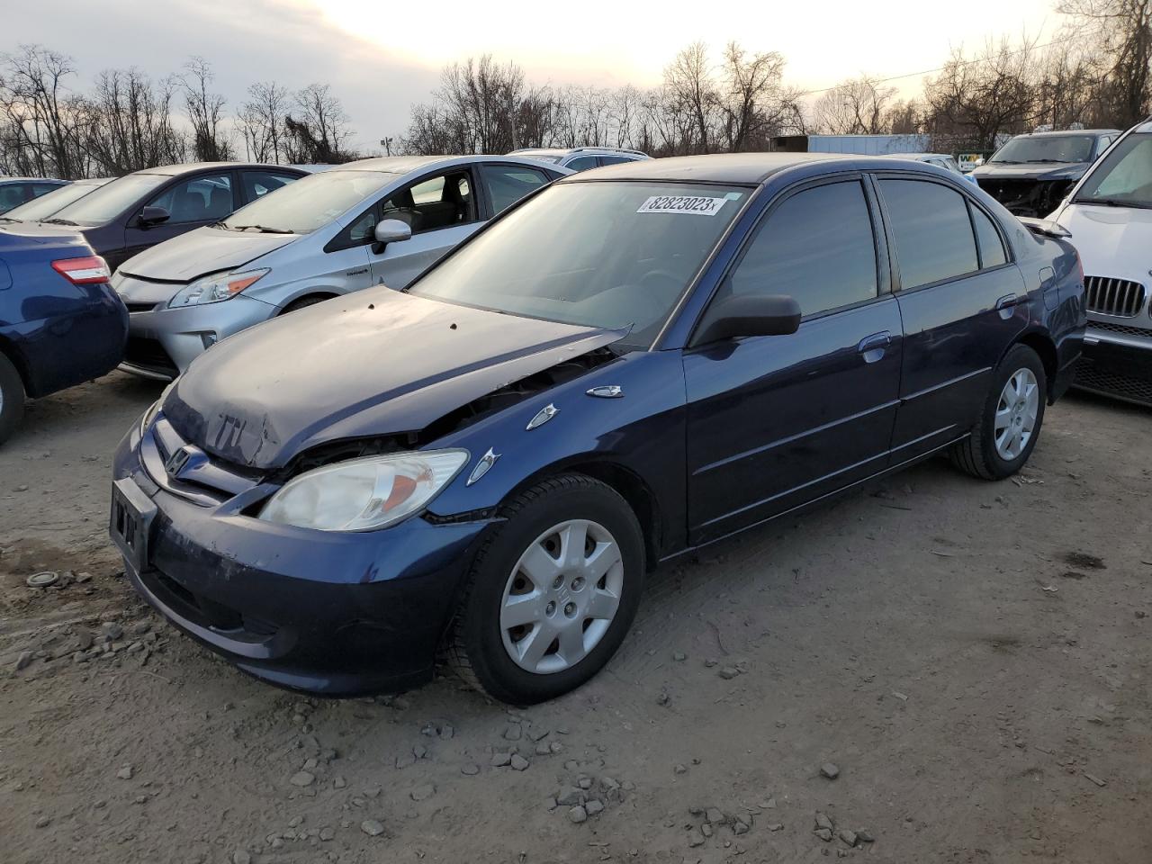 Изображение 1 2004 HONDA CIVIC LX 2004 с VIN 1HGES16504L018870