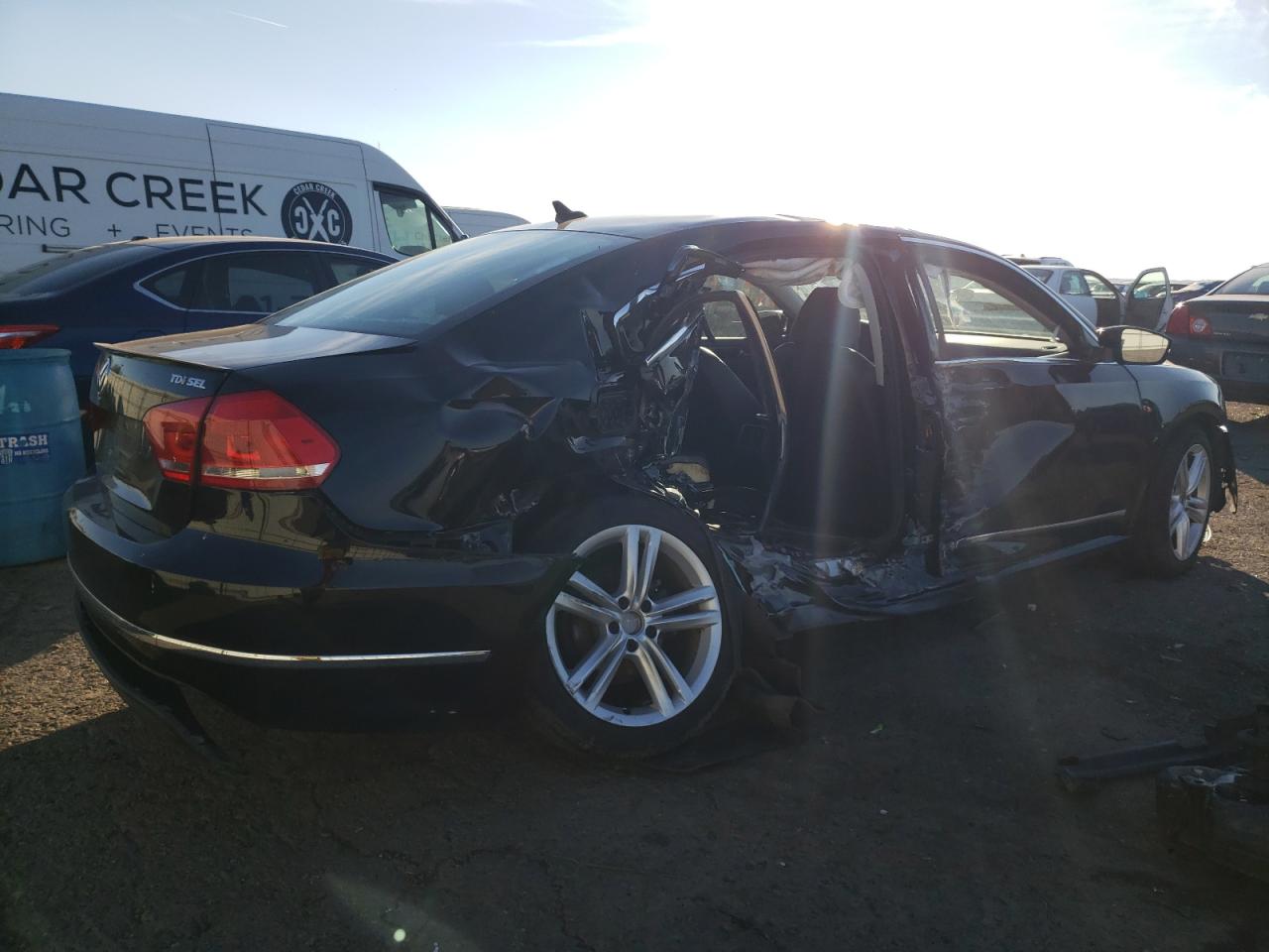Image 3 of 2014 VOLKSWAGEN PASSAT SEL 2014 with VIN 1VWCN7A31EC021796