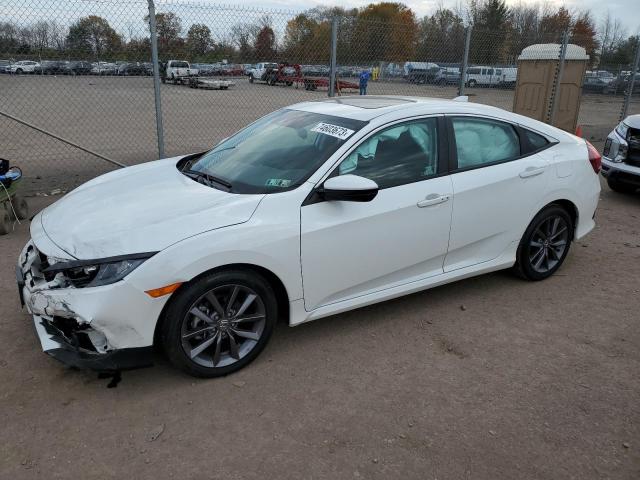 Image 1 of 2021 HONDA CIVIC EX 2021 with VIN 19XFC1F37ME200847