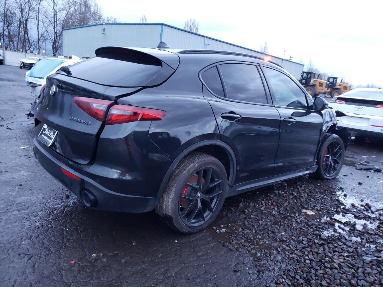 Image 3 of 2019 ALFA ROMEO STELVIO  2019 with VIN ZASPAJAN1K7C66348