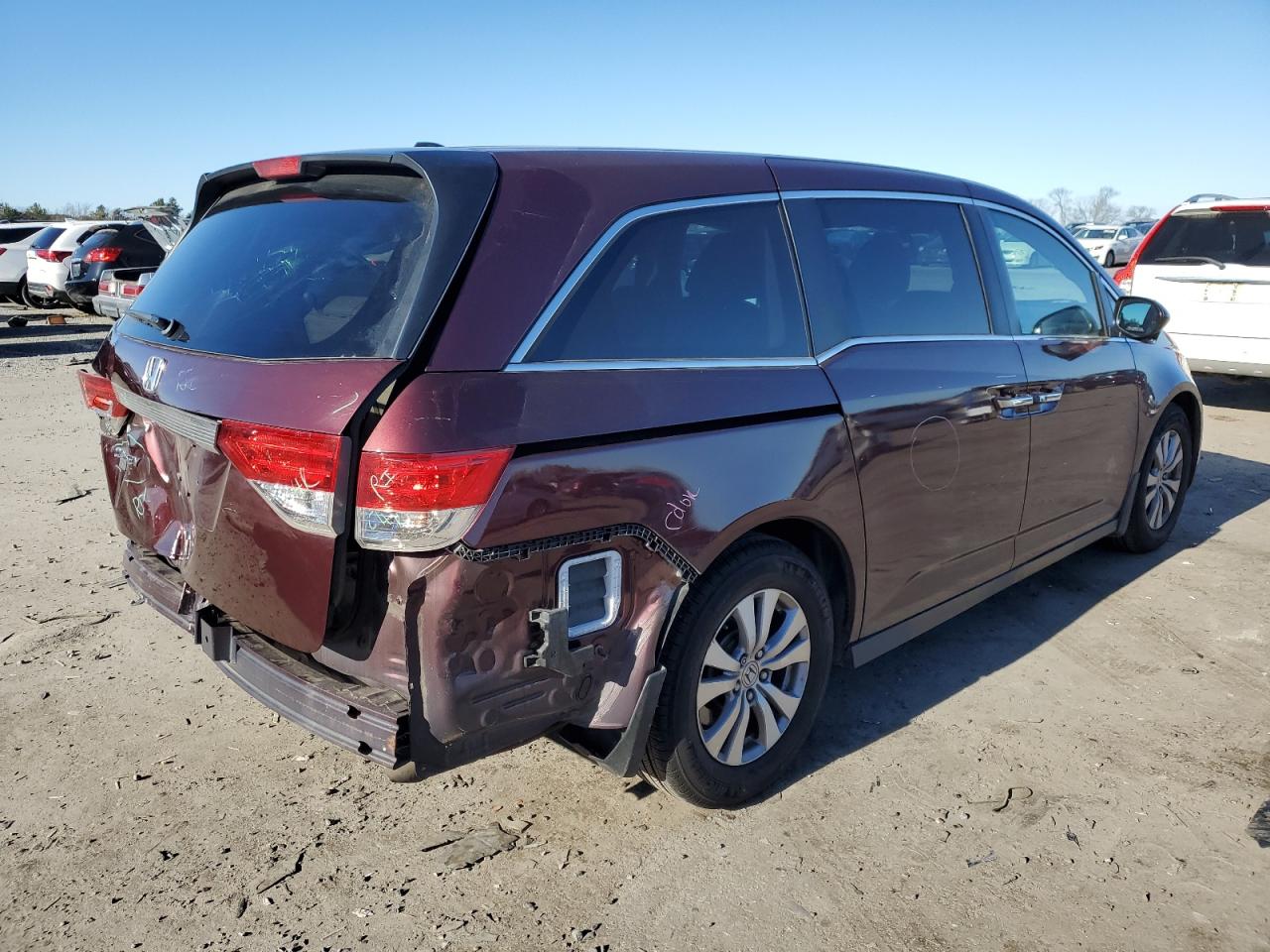 Obraz 3 z 2015 HONDA ODYSSEY EXL 2015 z VIN 5FNRL5H61FB100879