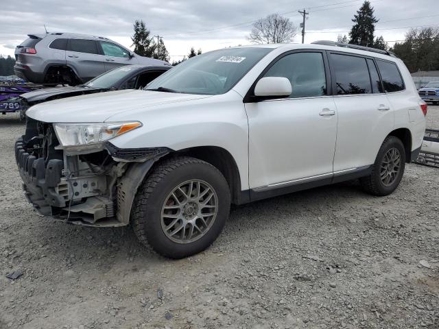 Image 1 of 2012 TOYOTA HIGHLANDER BASE 2012 with VIN 5TDBK3EH5CS170309
