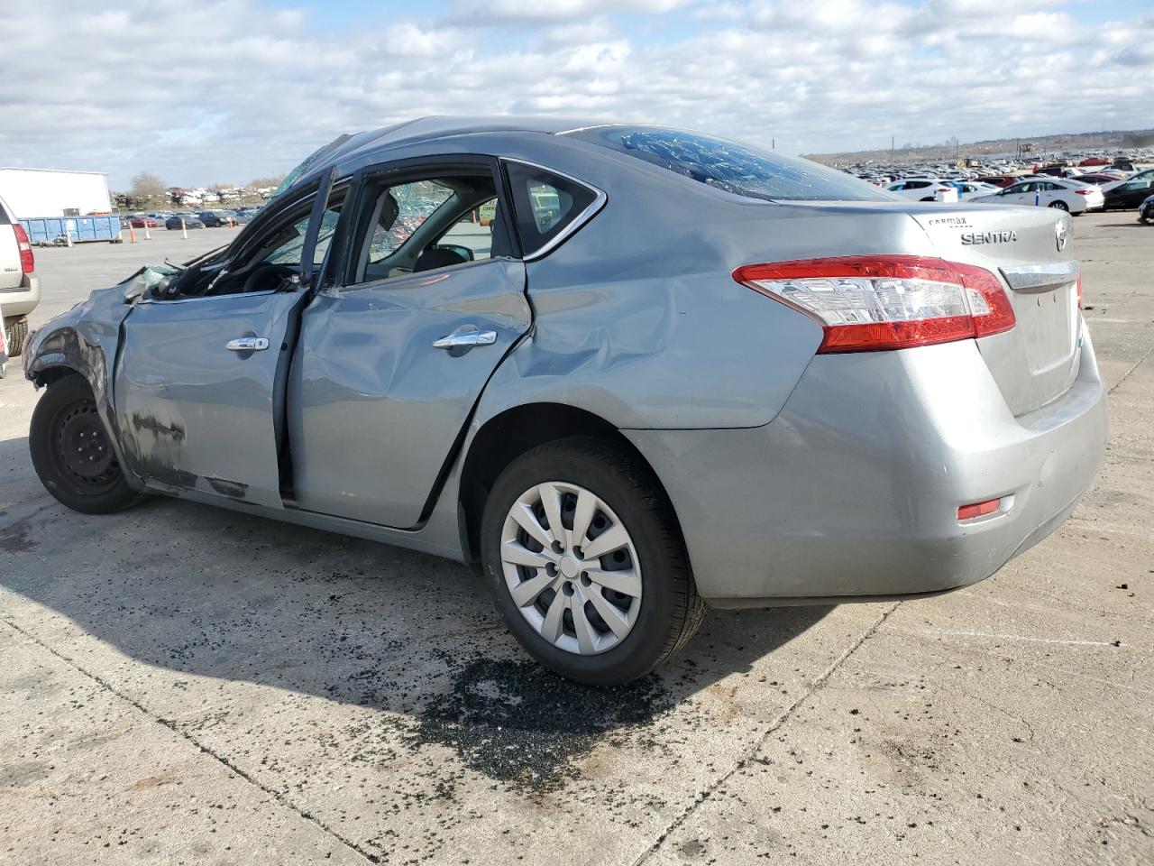 Image 2 of 2014 NISSAN SENTRA S 2014 with VIN 3N1AB7APXEY321661