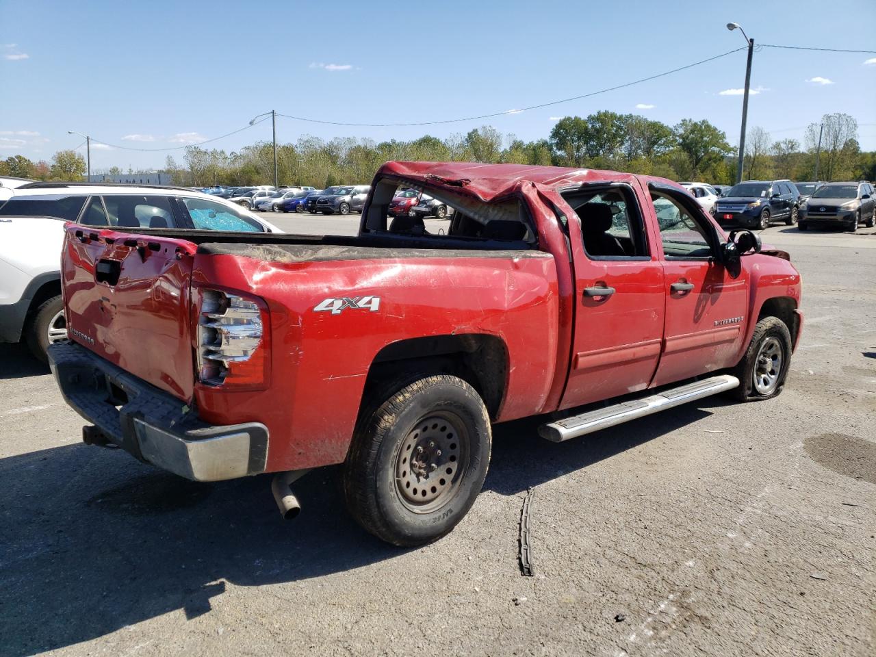 Image 3 of 2009 CHEVROLET SILVERADO K1500 2009 with VIN 2GCEK13C691138784