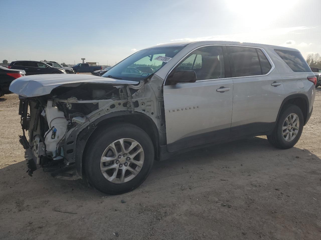 Изображение 1 2020 CHEVROLET TRAVERSE LS 2020 с VIN 1GNERFKWXLJ271718