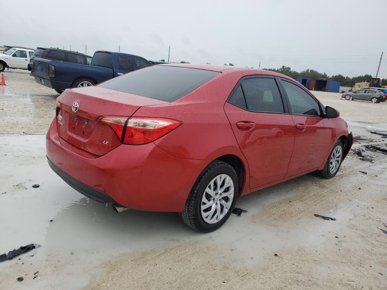 Image 3 of 2017 TOYOTA COROLLA L 2017 with VIN 2T1BURHEXHC785873