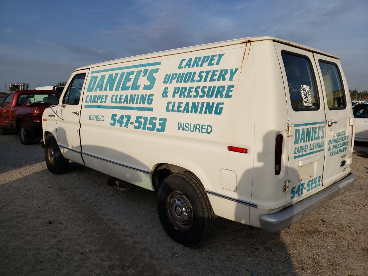 Image 2 of 1989 FORD ECONOLINE E150 VAN 1989 with VIN 1FTDE14Y3KHC07673