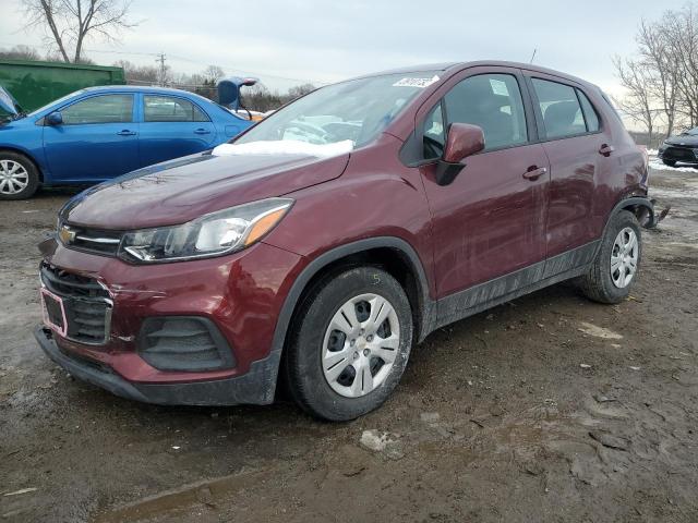 Image 1 of 2017 CHEVROLET TRAX LS 2017 with VIN 3GNCJKSB0HL273207