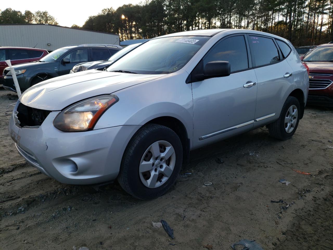 Image 1 of 2014 NISSAN ROGUE SELECT S 2014 with VIN JN8AS5MV1EW203098