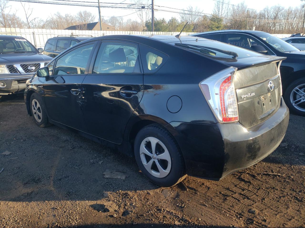Image 2 of 2014 TOYOTA PRIUS  2014 with VIN JTDKN3DU6E1736354