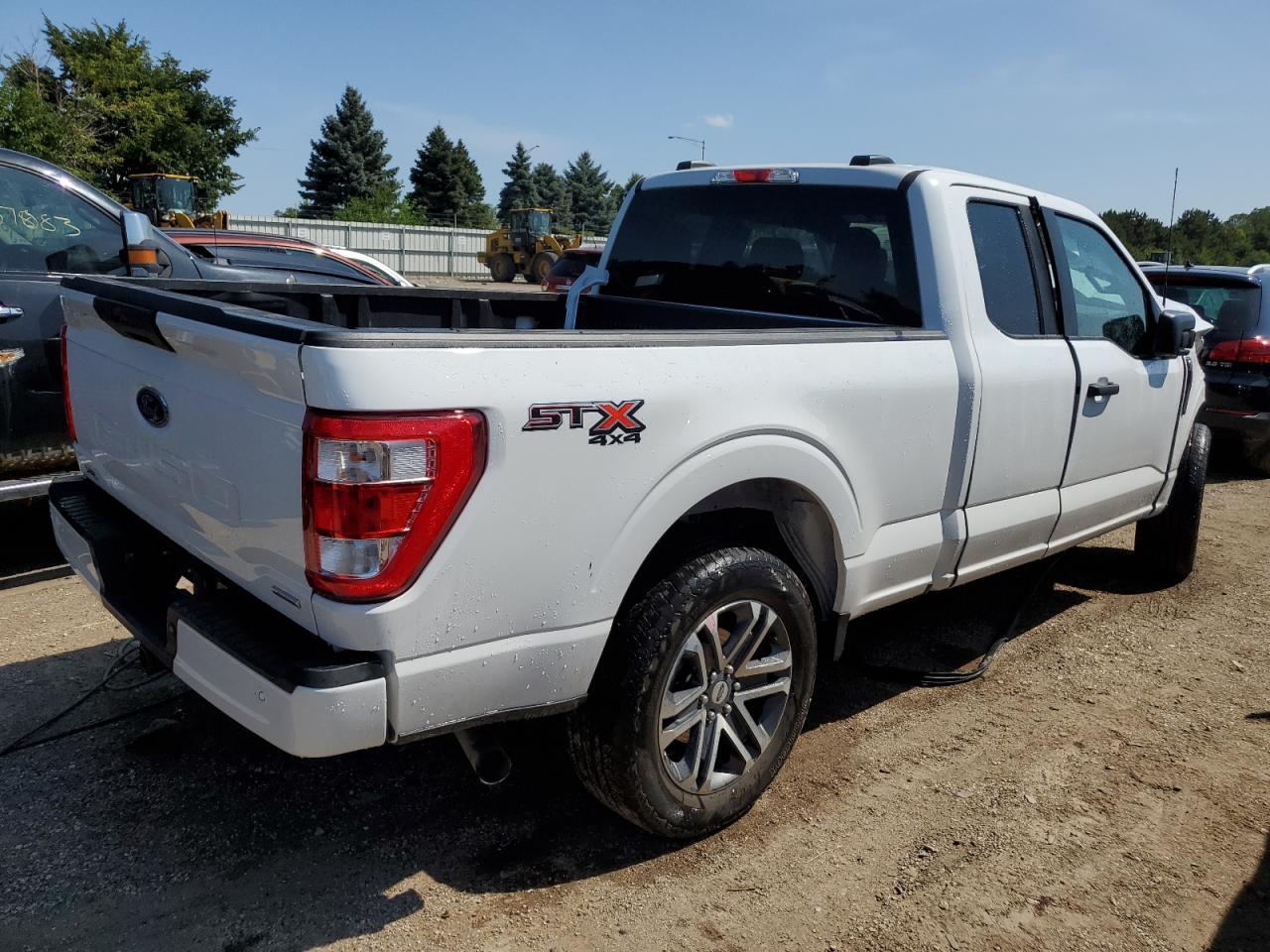 Image 3 of 2021 FORD F150 SUPER CAB 2021 with VIN 1FTEX1EP6MFC22705