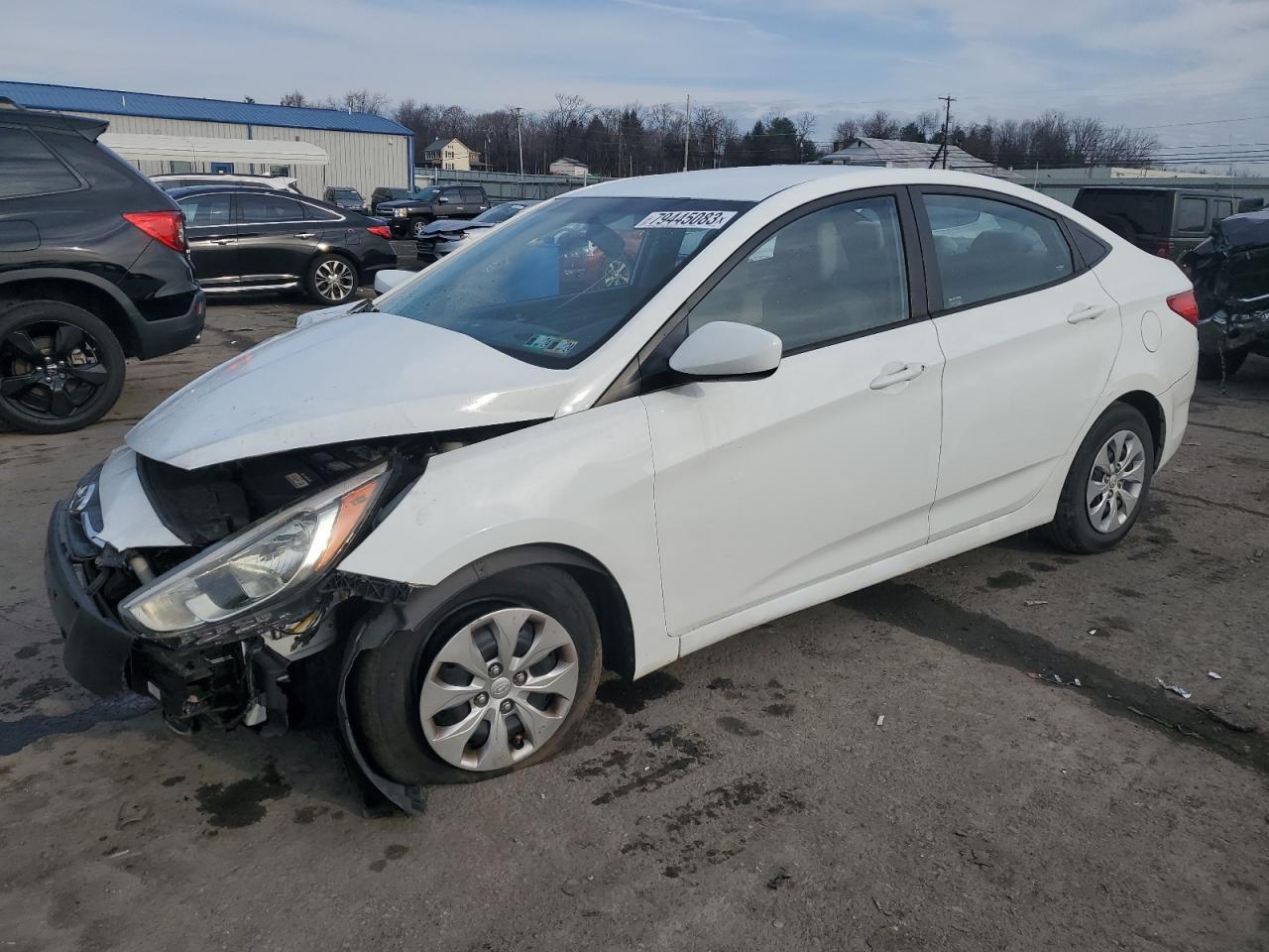 Image 1 of 2016 HYUNDAI ACCENT SE 2016 with VIN KMHCT4AE0GU943896