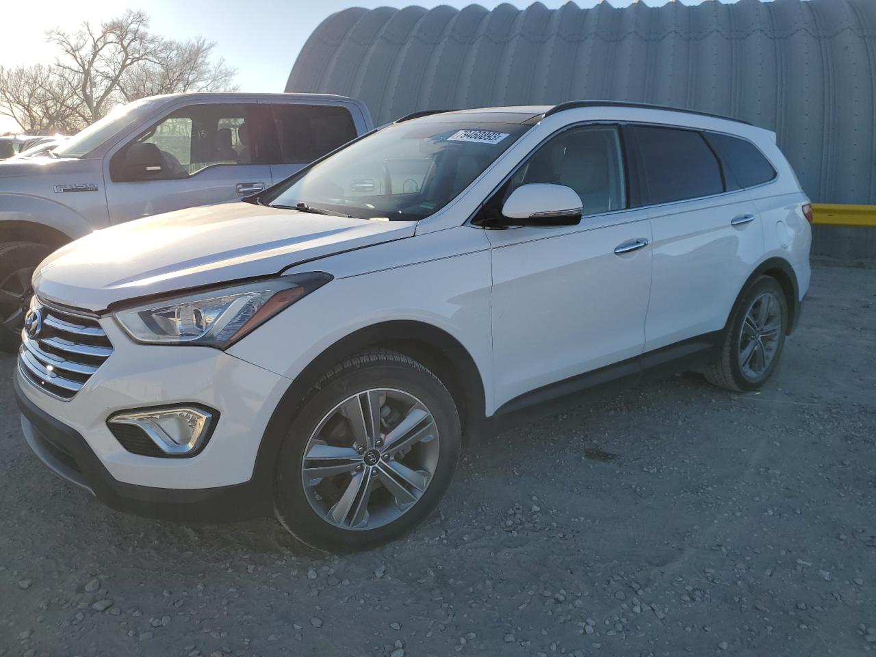 Image 1 of 2013 HYUNDAI SANTA FE LIMITED 2013 with VIN KM8SR4HF4DU007803