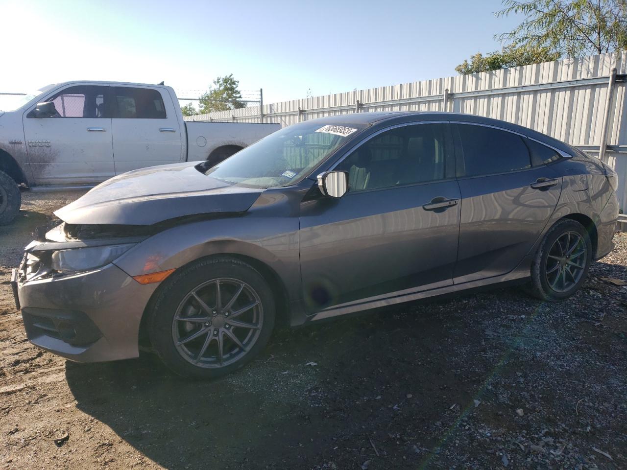 Image 1 of 2018 HONDA CIVIC EXL 2018 with VIN JHMFC1F70JX039383