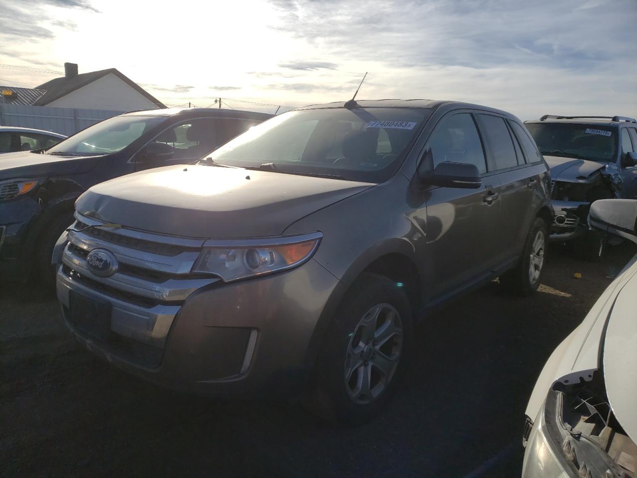 Image 1 of 2014 FORD EDGE SEL 2014 with VIN 2FMDK4JC1EBB15929