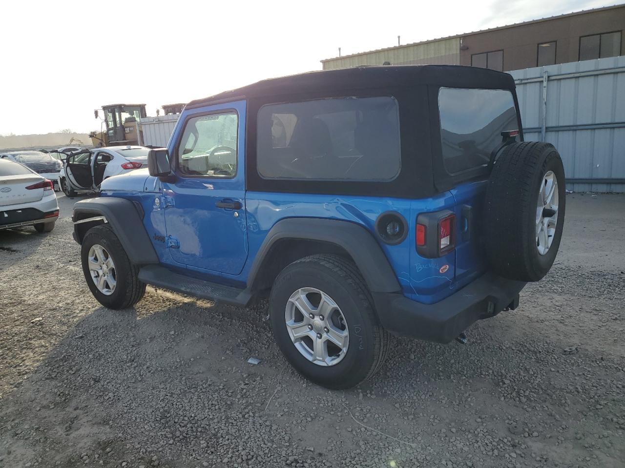 Image 2 of 2021 JEEP WRANGLER SPORT 2021 with VIN 1C4GJXAN9MW766973