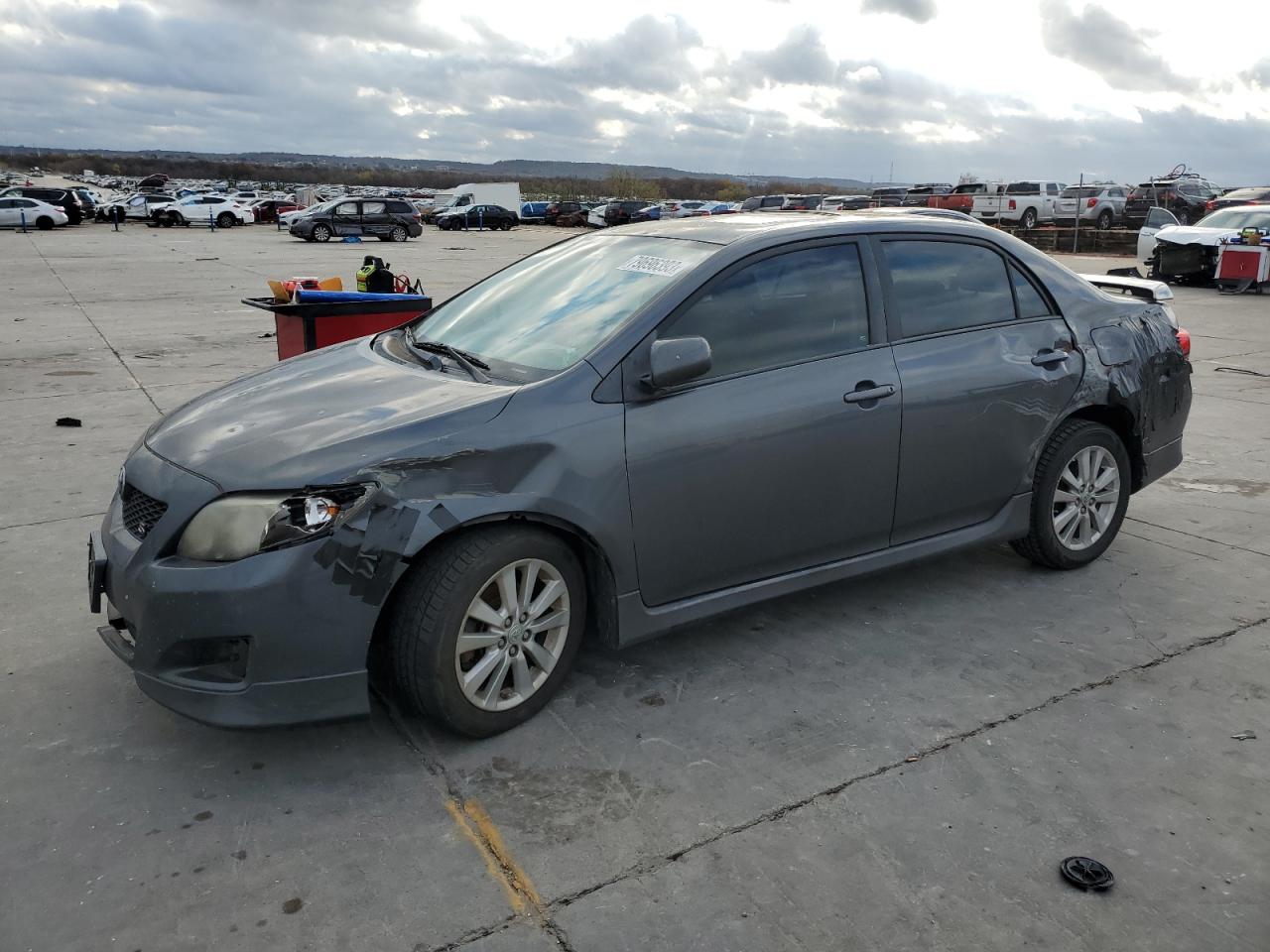 Image 1 of 2010 TOYOTA COROLLA BASE 2010 with VIN 2T1BU4EE2AC439197