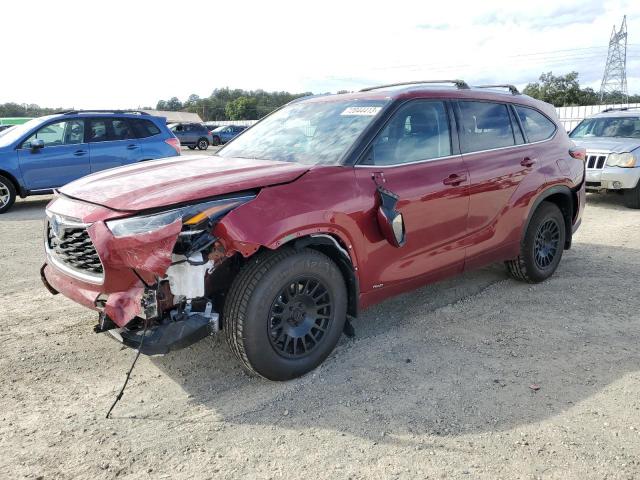 Изображение 1 2023 TOYOTA HIGHLANDER HYBRID LIMITED 2023 с VIN 5TDXBRCH8PS583228
