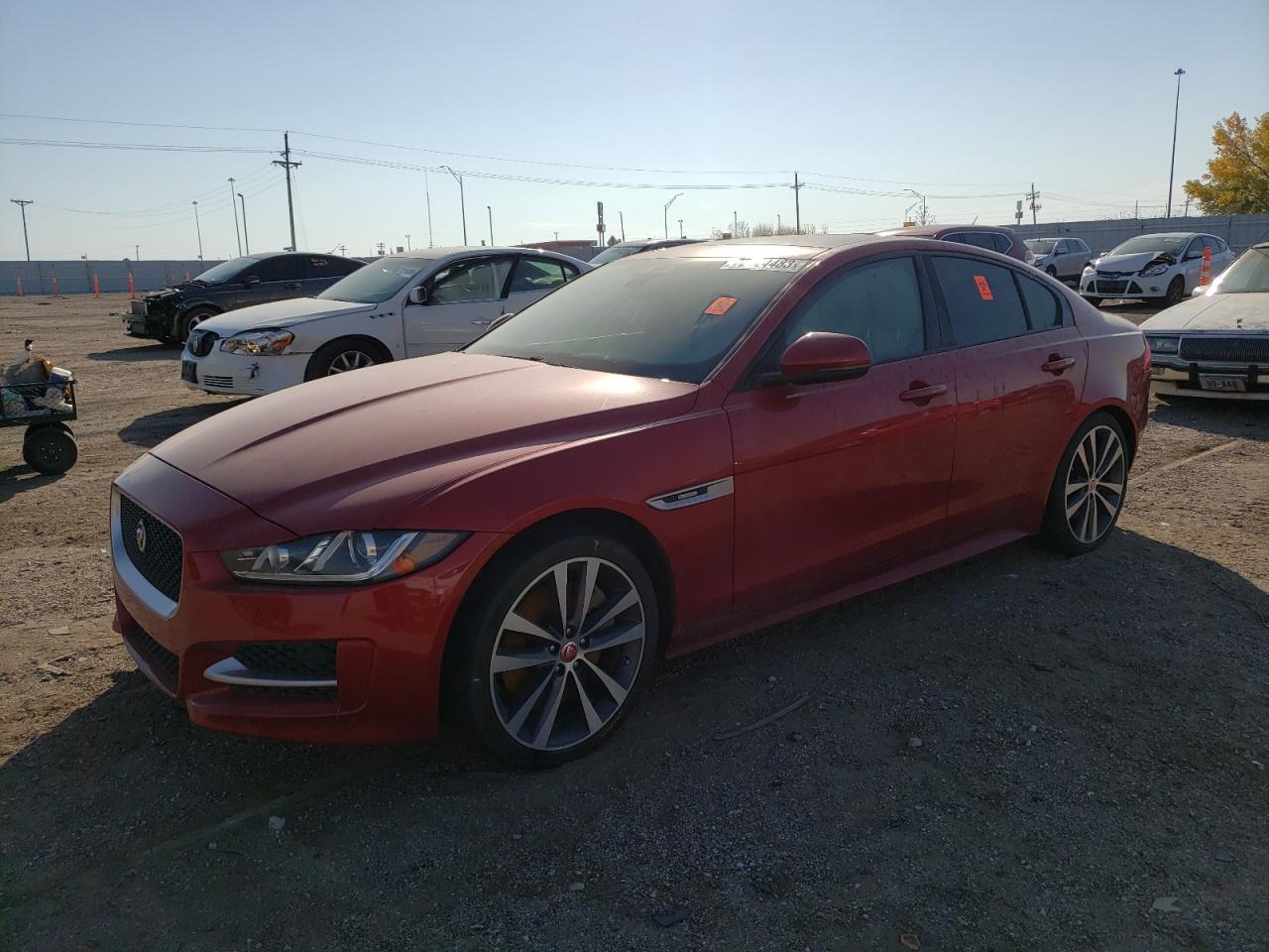 Image 1 of 2017 JAGUAR XE R - SPORT 2017 with VIN SAJAL4BV6HA948616