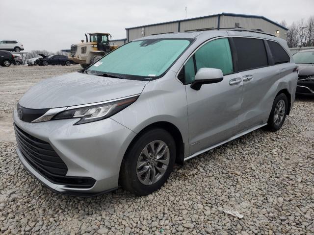 Image 1 of 2021 TOYOTA SIENNA LE 2021 with VIN 5TDBSKFC3MS008032