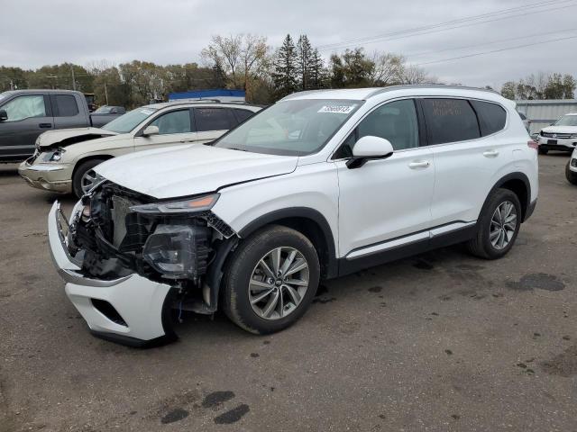 Image 1 of 2020 HYUNDAI SANTA FE SEL 2020 with VIN 5NMS3CAD8LH142779