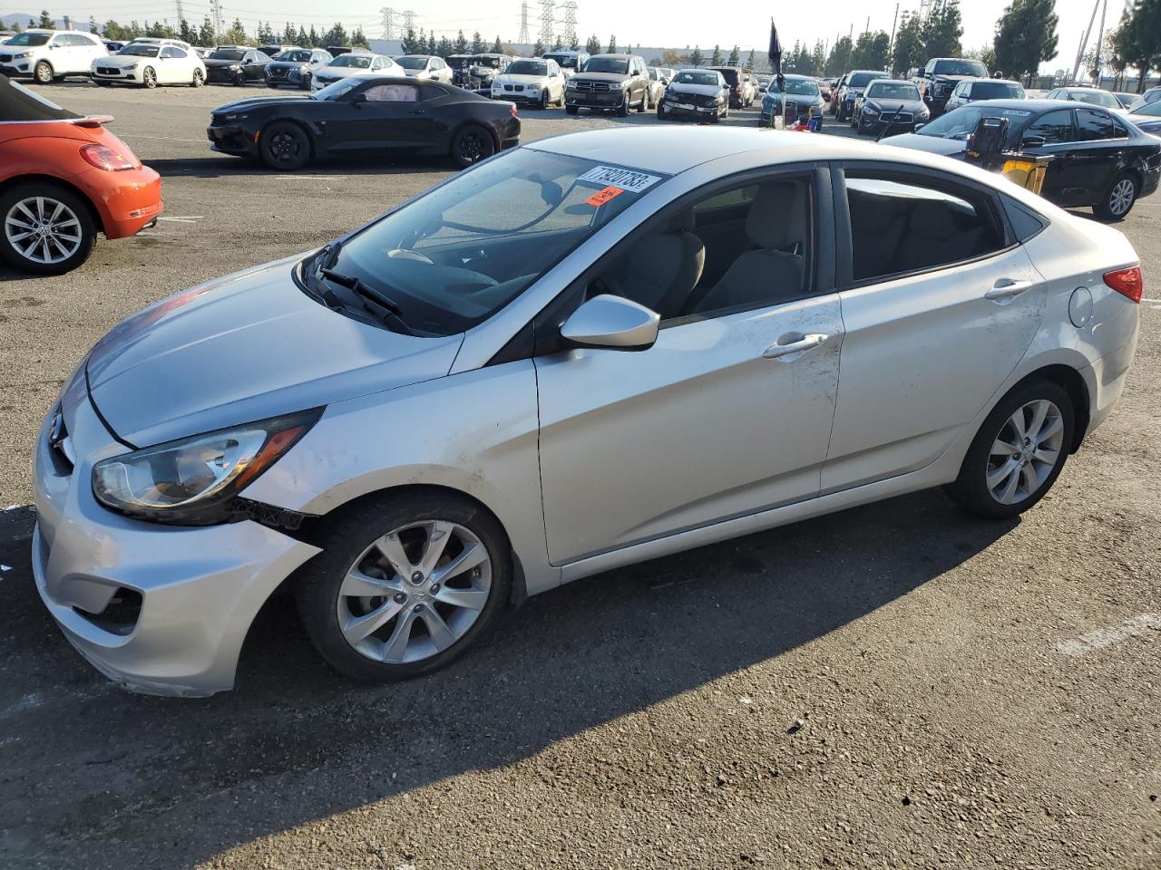 Obraz 1 z 2012 HYUNDAI ACCENT GLS 2012 z VIN KMHCU4AE5CU121621
