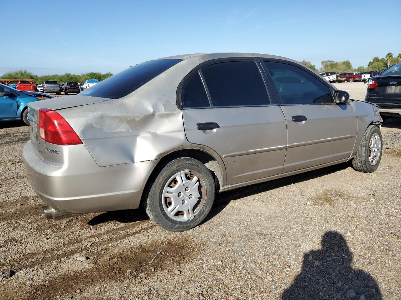 Image 3 of 2001 HONDA CIVIC LX 2001 with VIN 2HGES15531H526356