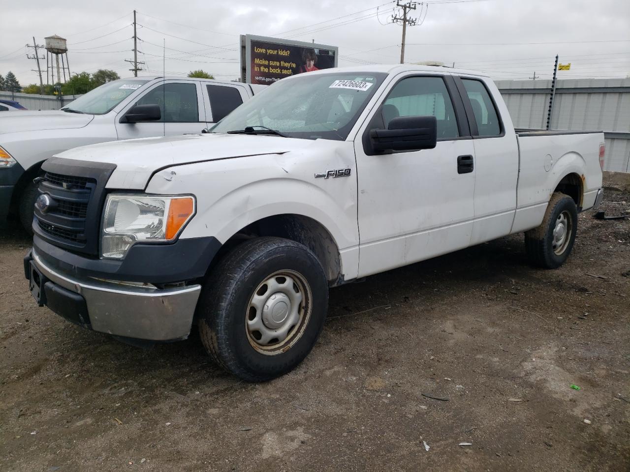 Obraz 1 z 2014 FORD F150 SUPER CAB 2014 z VIN 1FTFX1CF6EKG11657