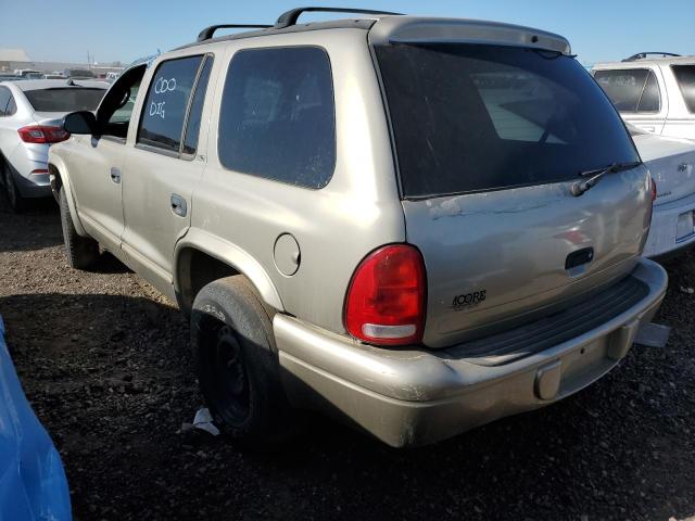 Image 2 of 2002 DODGE DURANGO SLT 2002 with VIN 1B4HR48N52F216553