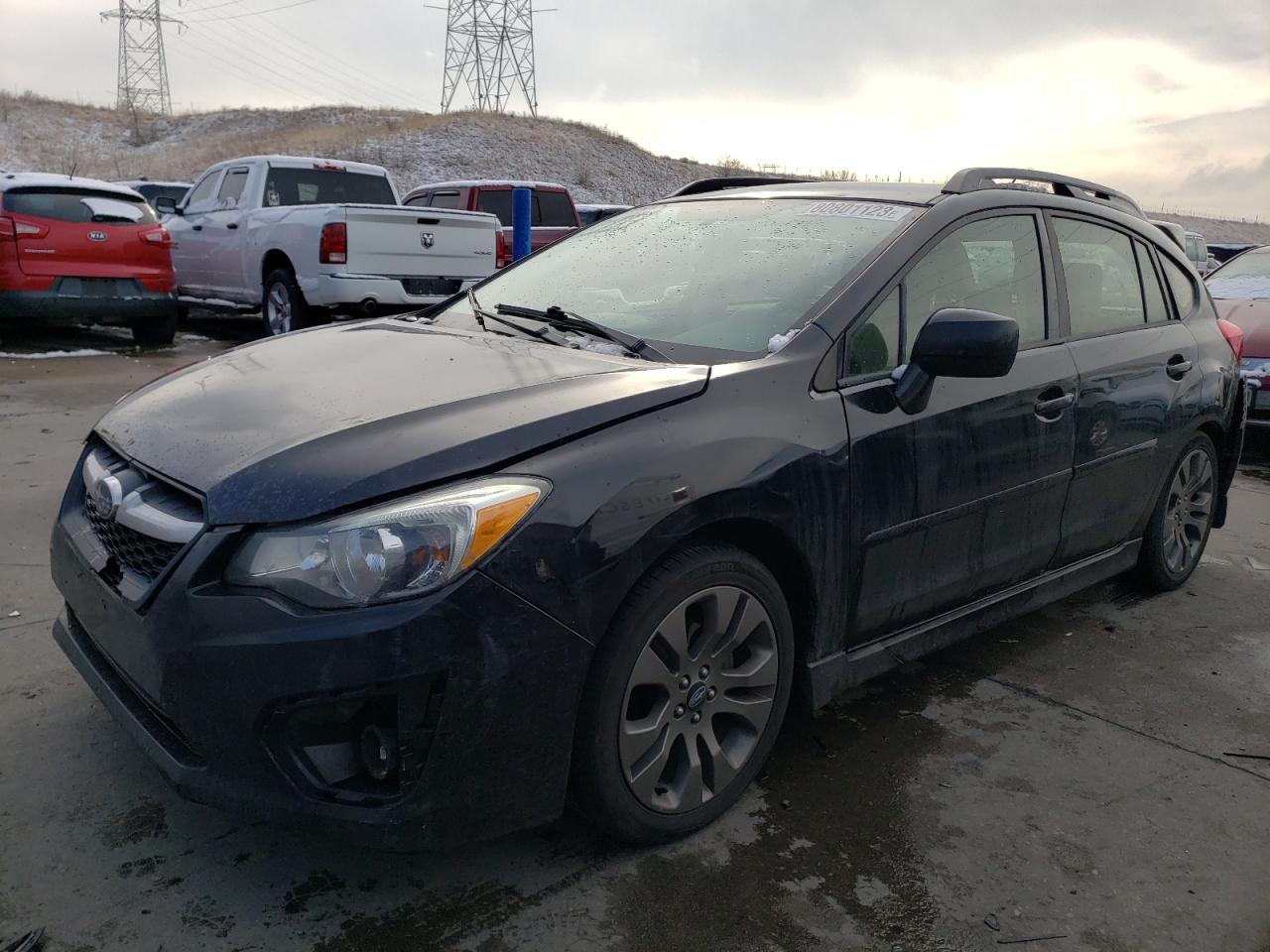 Image 1 of 2014 SUBARU IMPREZA SPORT PREMIUM 2014 with VIN JF1GPAL6XE9243310