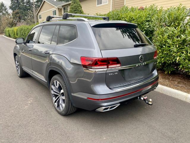 Image 3 of 2021 VOLKSWAGEN ATLAS SEL R-LINE 2021 with VIN 1V2SR2CA9MC552792