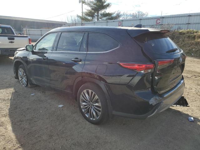 Изображение 2 2021 TOYOTA HIGHLANDER HYBRID PLATINUM 2021 с VIN 5TDEBRCH8MS028539