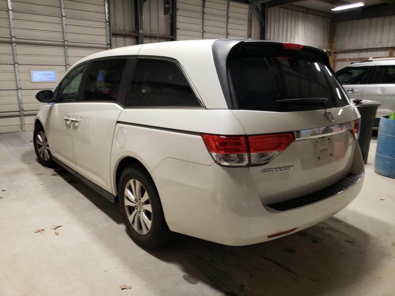 Image 2 of 2014 HONDA ODYSSEY EXL 2014 with VIN 5FNRL5H61EB132021