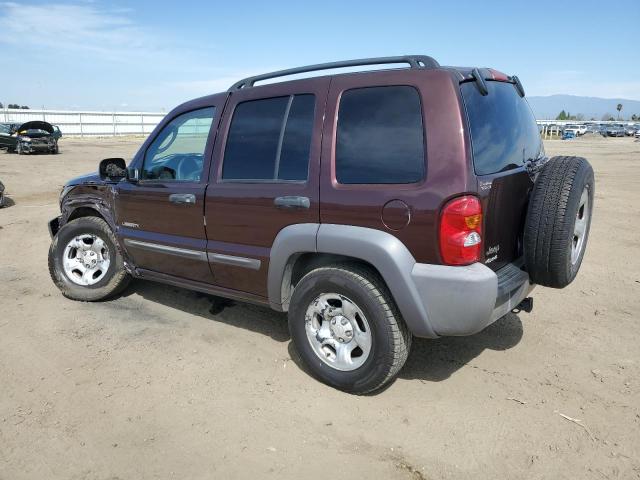 Image 2 of 2004 JEEP LIBERTY SPORT 2004 with VIN 1J4GL48K34W260974