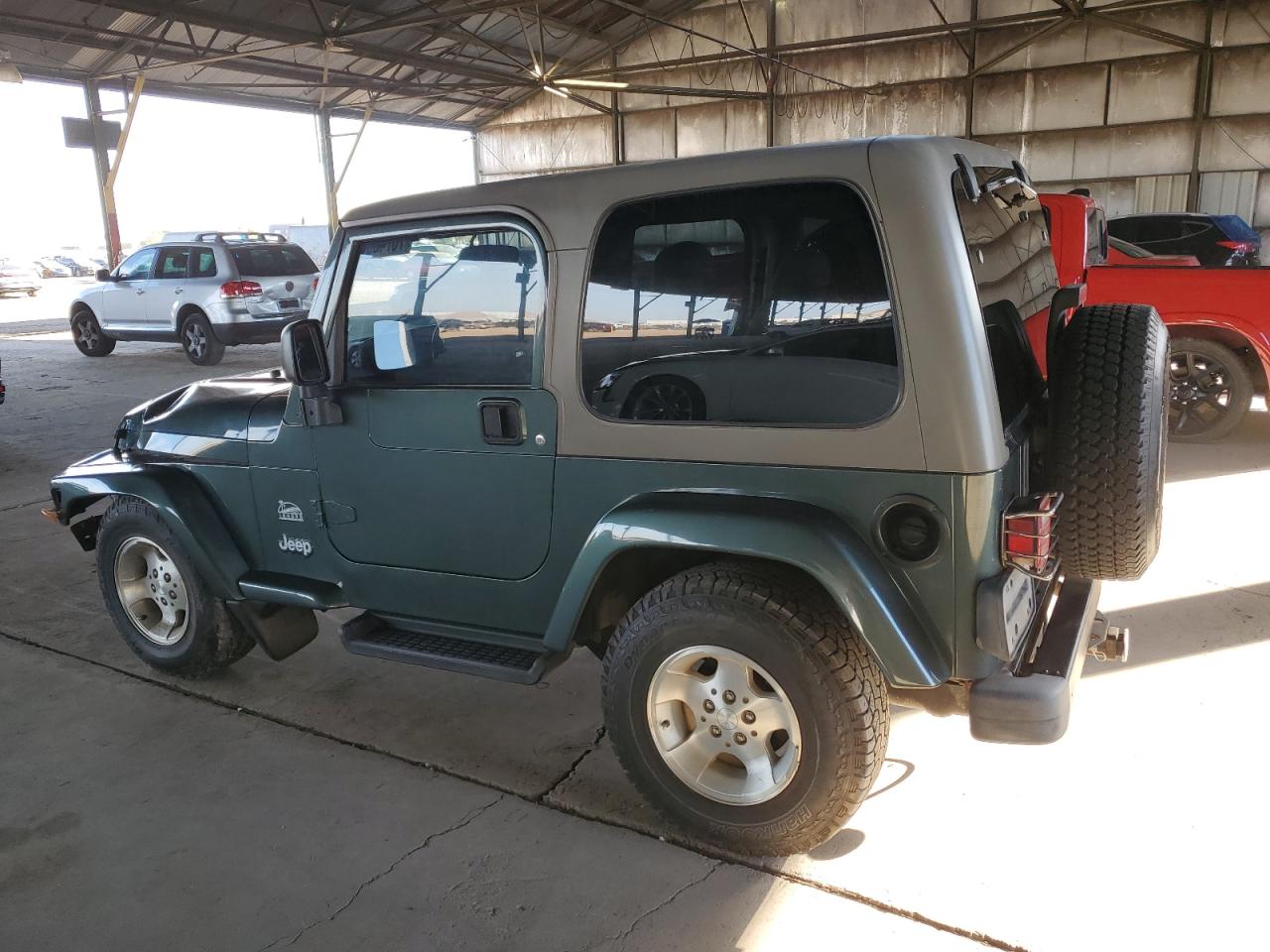 Изображение 2 2003 JEEP WRANGLER / TJ SAHARA 2003 с VIN 1J4FA59S13P334486