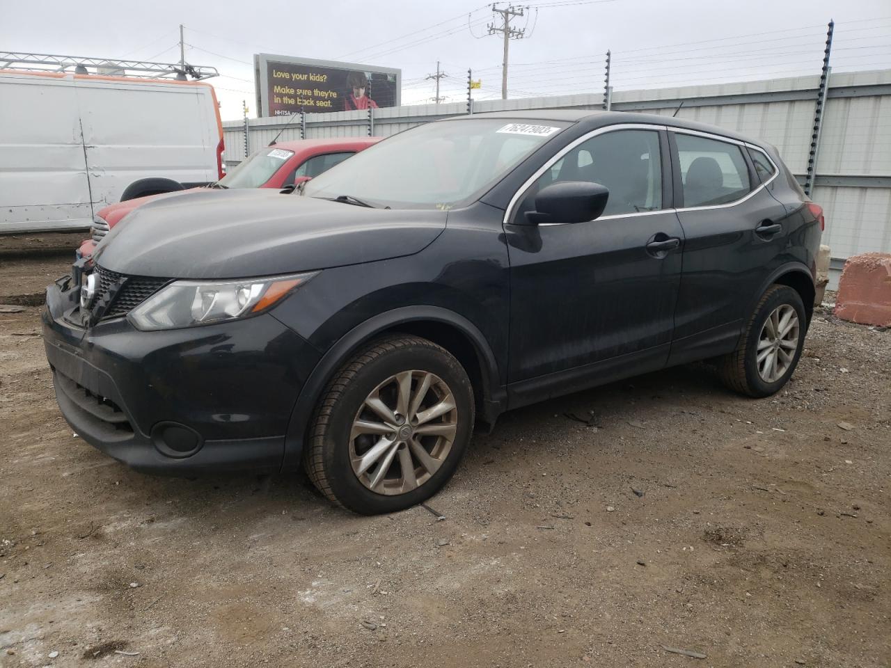 Изображение 1 2017 NISSAN ROGUE SPORT S 2017 с VIN JN1BJ1CR9HW113575