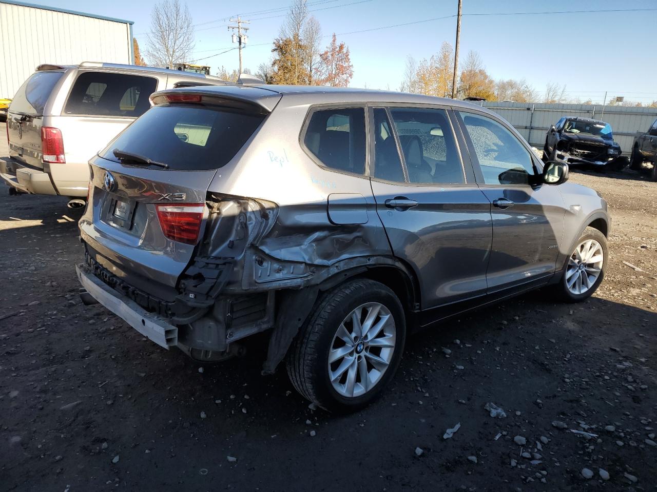Image 3 of 2014 BMW X3 XDRIVE28I 2014 with VIN 5UXWX9C59E0D41214