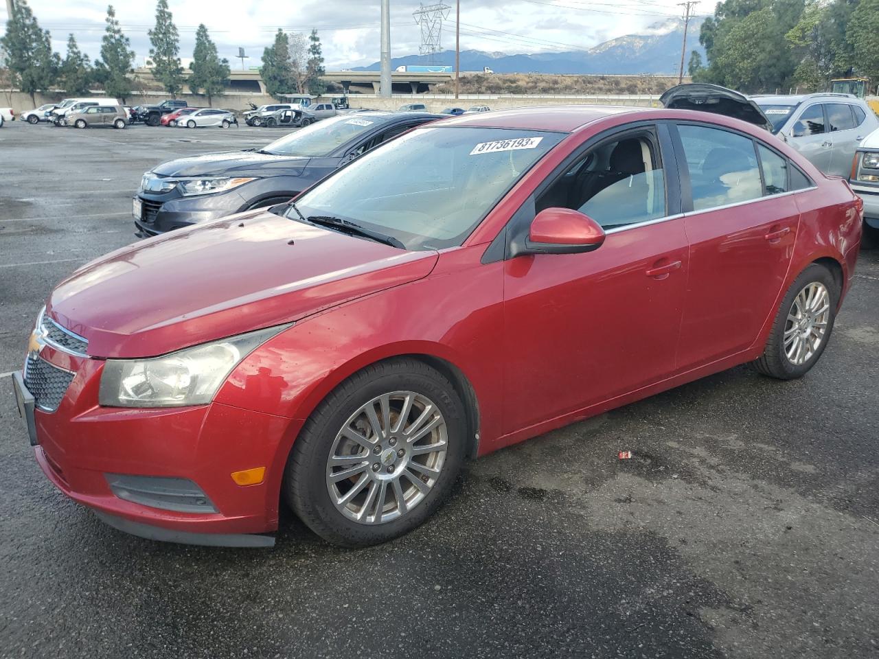Image 1 of 2012 CHEVROLET CRUZE ECO 2012 with VIN 1G1PJ5SCXC7100935