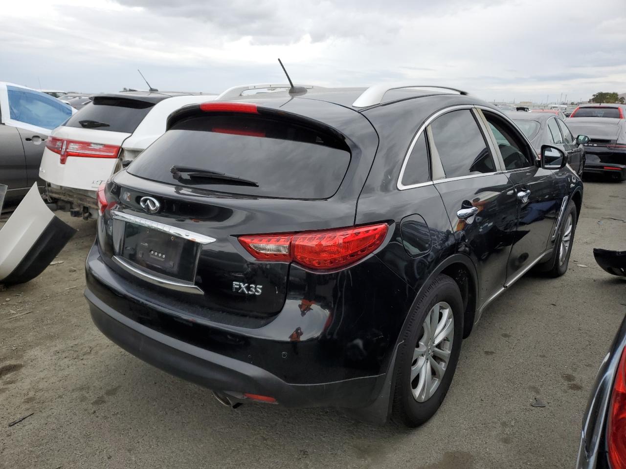 Image 3 of 2010 INFINITI FX35  2010 with VIN JN8AS1MW7AM856459